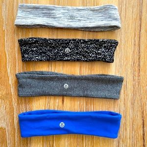 Lululemon seamless headbands.